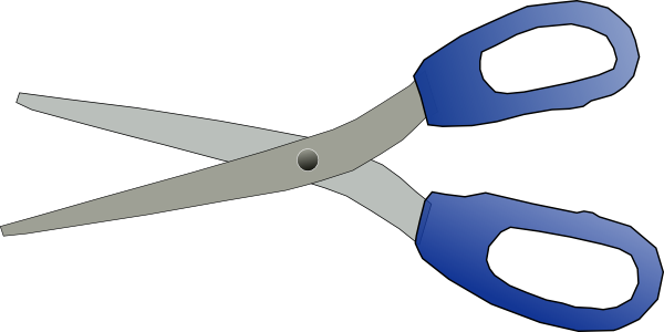 600x300 Scissors Clip Art