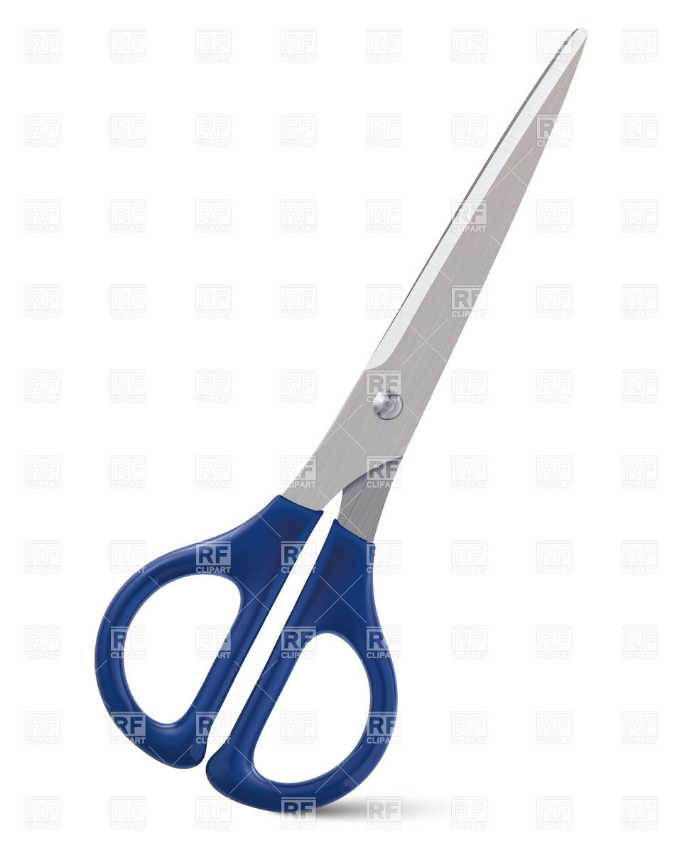 960x1200 Big Scissors Royalty Free Vector Clip Art Image