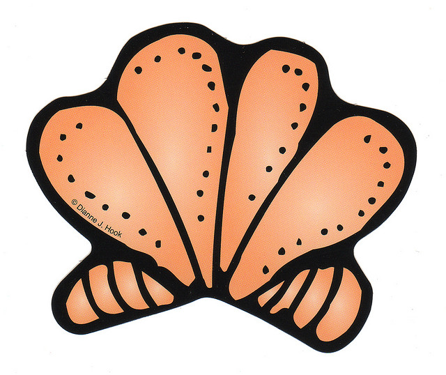 640x538 Seashell Clipart
