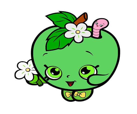 570x475 Shopkin Svg File, Apple Blossom Svg, Svg Cutting File, Svg Cut