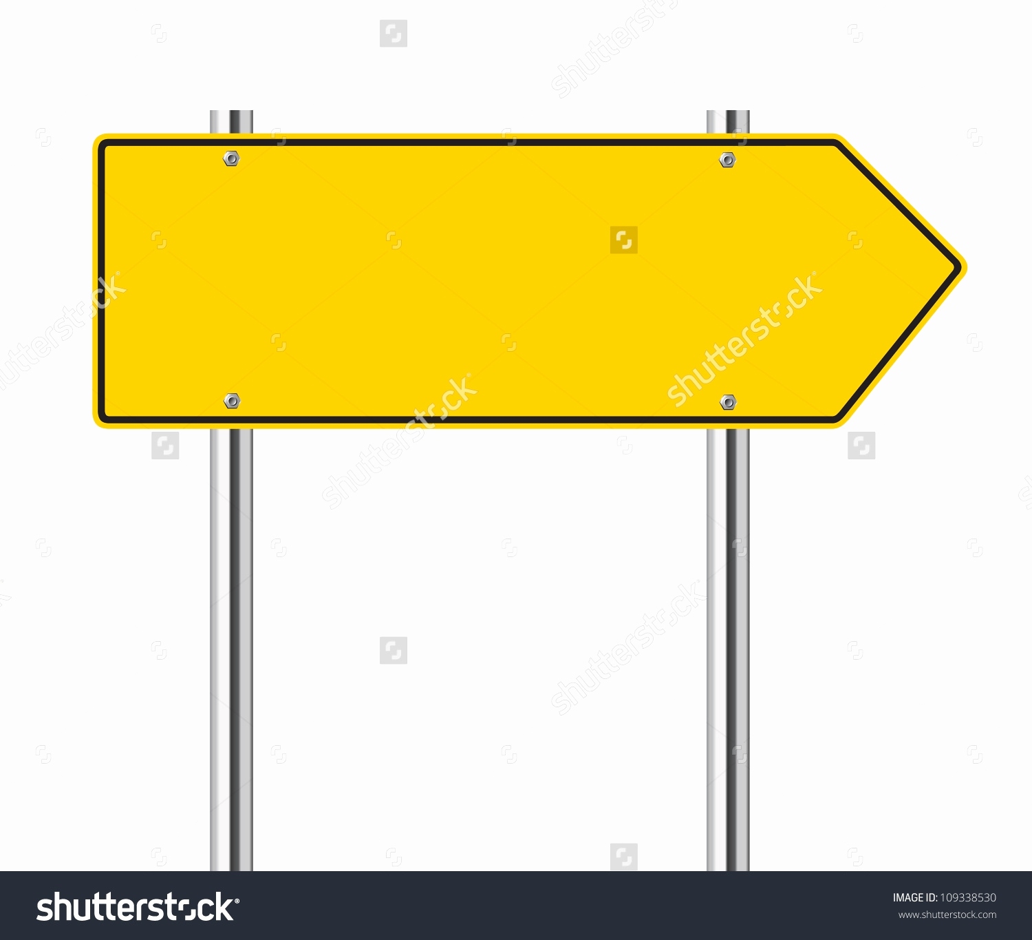 1500x1365 9 Awesome Blank Street Signs Clip Art