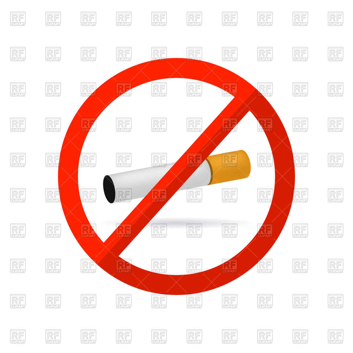 1200x1200 No Smoking Icon