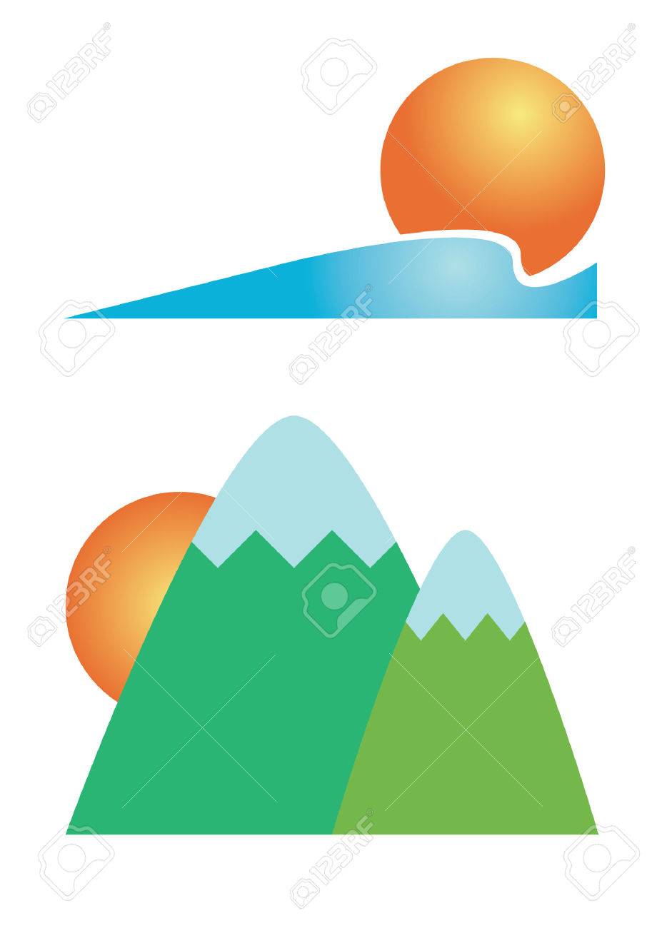 920x1300 Seaside Clipart Sunrise Sunset