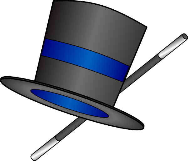 600x515 Top Hat Clip Art