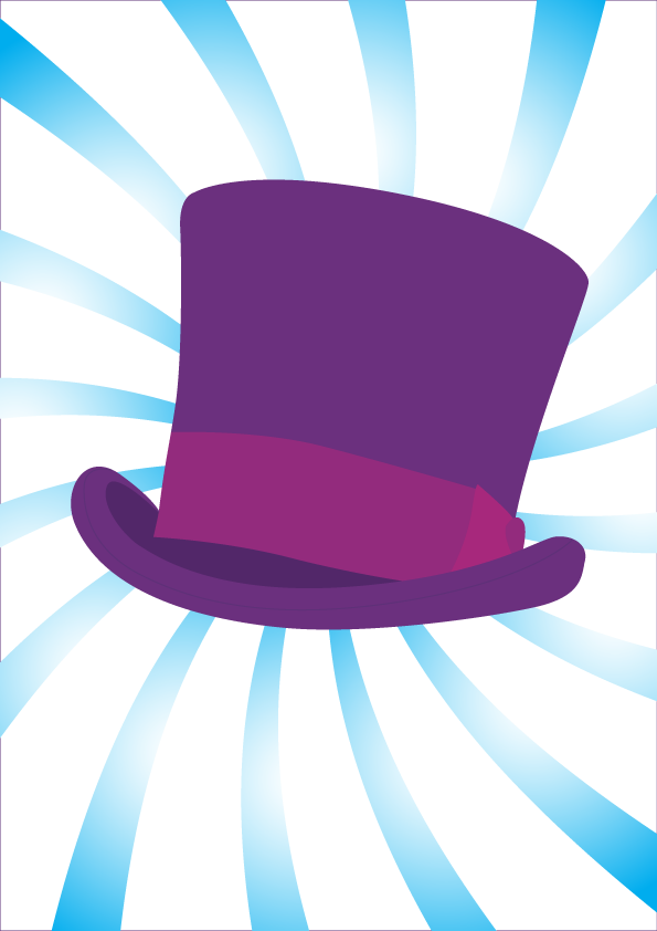 595x842 Top Hat Clipart Purple Top