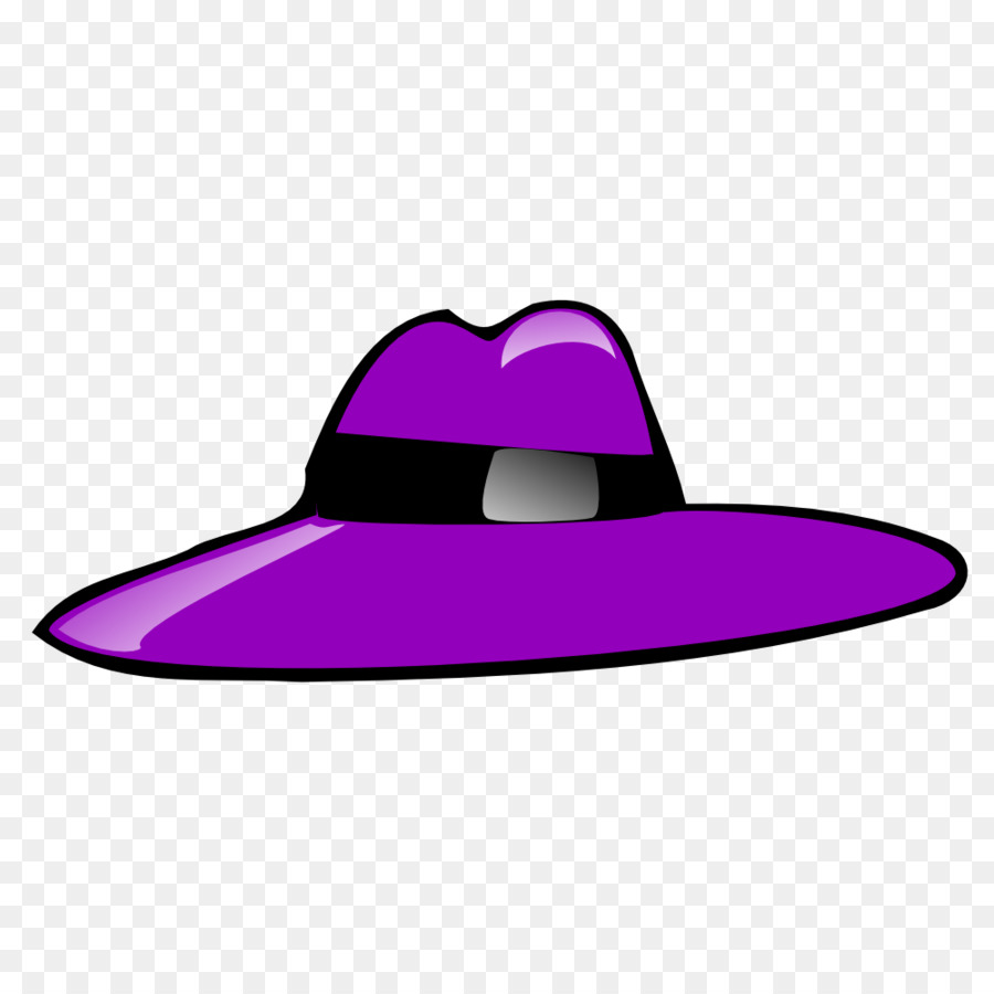 900x900 Top Hat Purple Clip Art