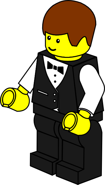 336x592 Lego Town Waiter Svg Clip Arts Download