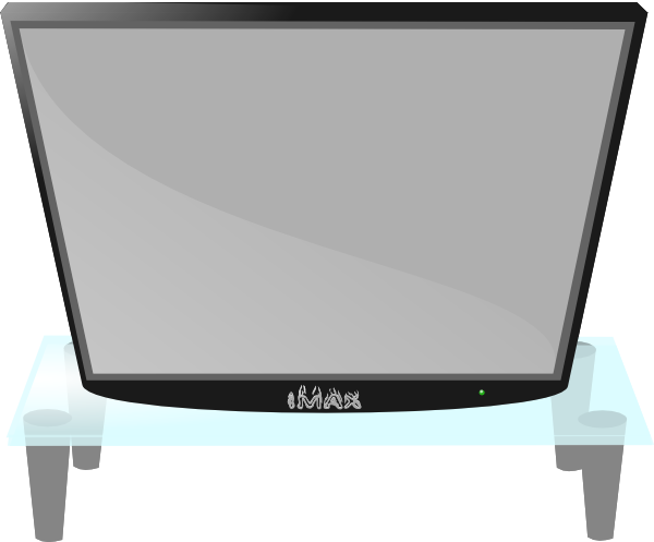 600x497 Tv Clip Art Free Vector Image