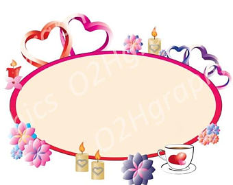 340x270 Colorful Hearts Clipart Clip Clip Art, Vector Clipart, Digital