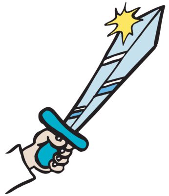 346x400 Victorian Clipart Sword 4031647