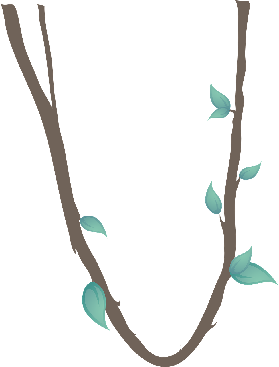 975x1280 Free Jungle Vine Clip Art