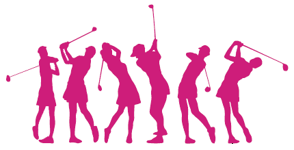430x219 Funny Ladies Golf Clip Art