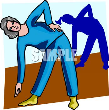 347x350 Royalty Free Clip Art Image Yoga Instructor