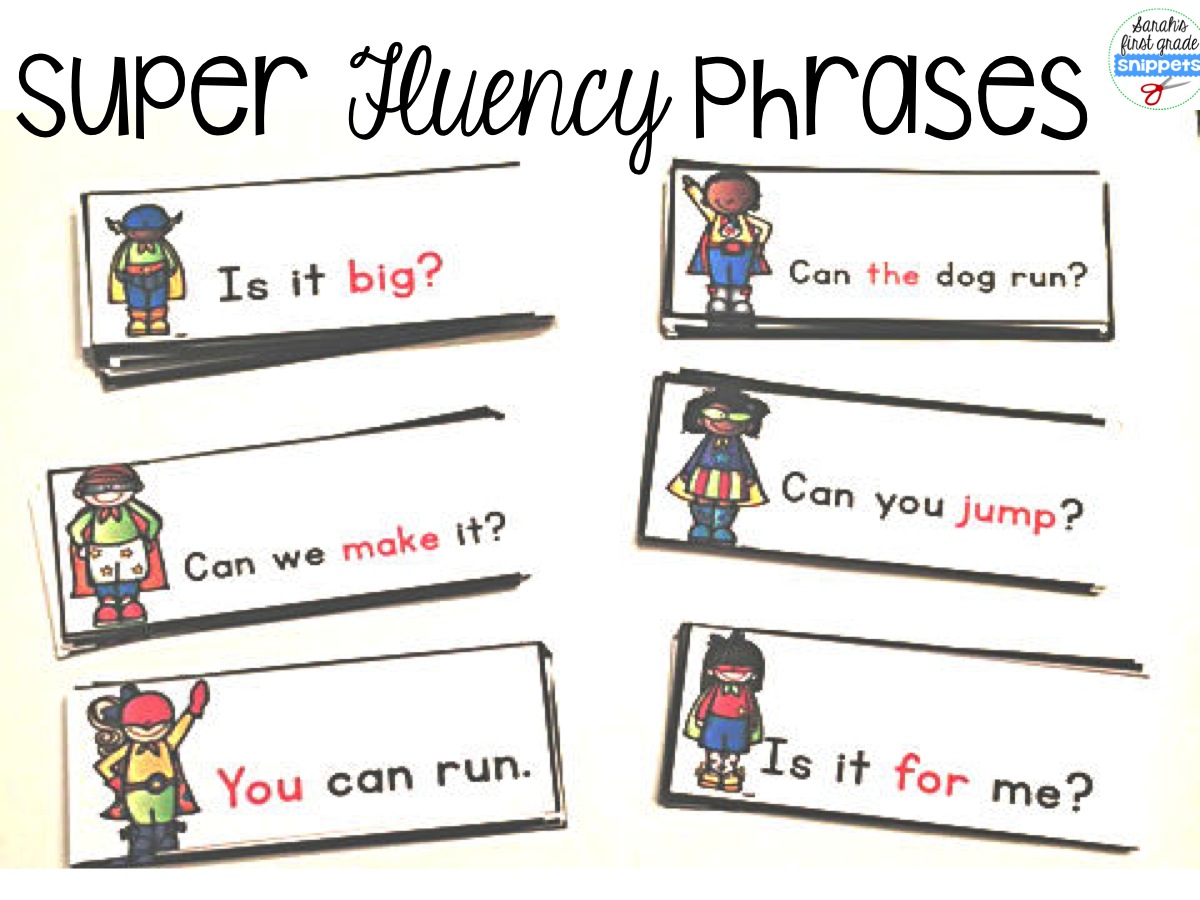 1200x900 Sarah's First Grade Snippets Super Reader Pack Fluency, Phonics