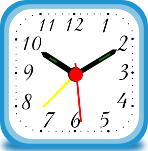 291x297 Clock Png, Svg Clip Art For Web