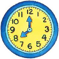 197x198 Analog Clock Clip Art