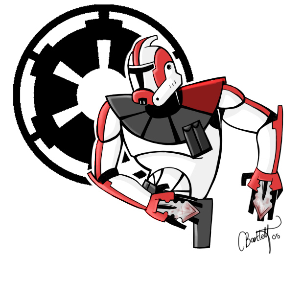 617x576 Clone Trooper Logo In Colour By Labpizza