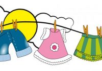 200x140 Free Clothing Clipart 8396 Washing Clothes Cliparts Stock Vector