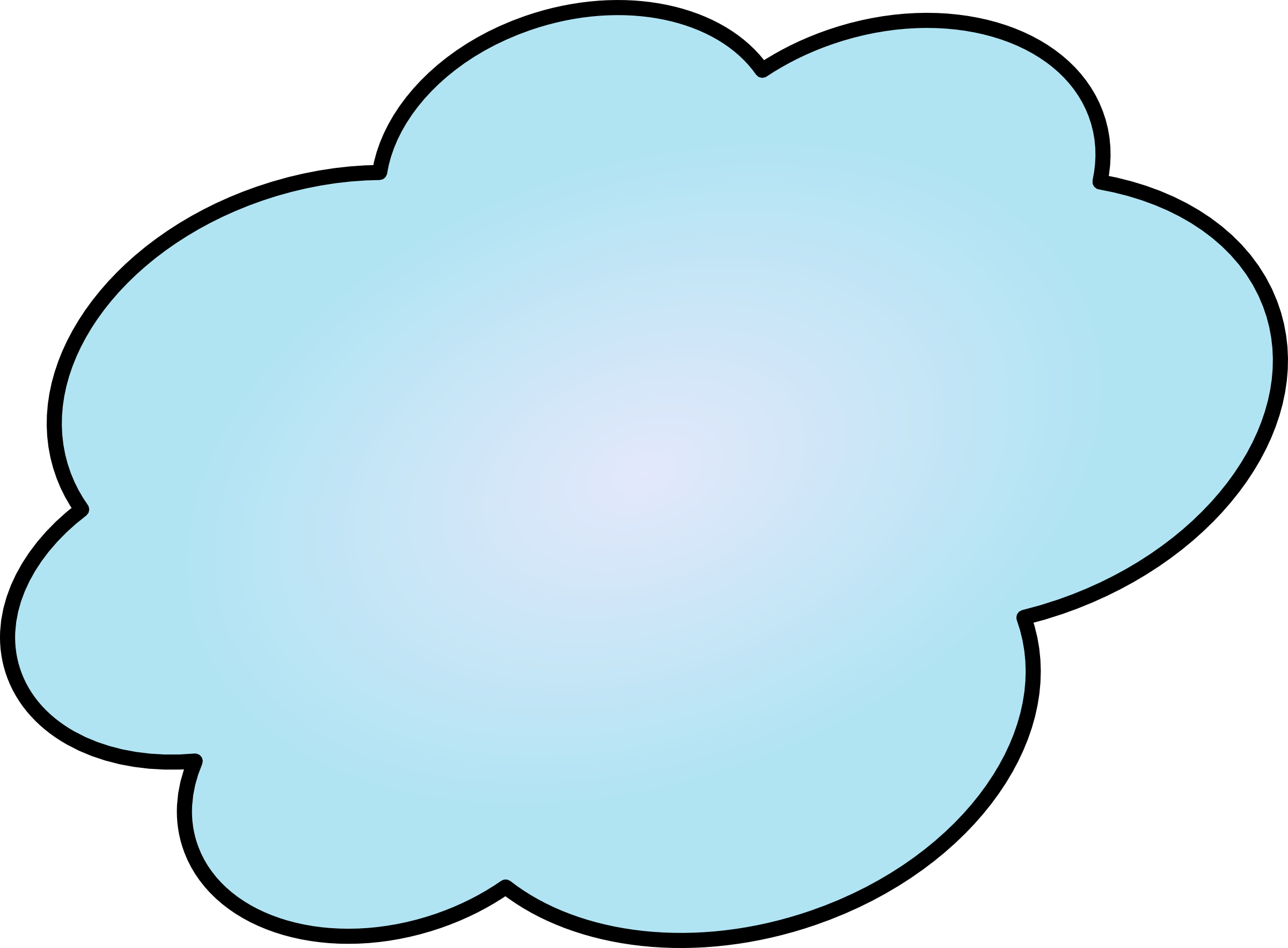 2400x1768 Image Of Cloud Clipart