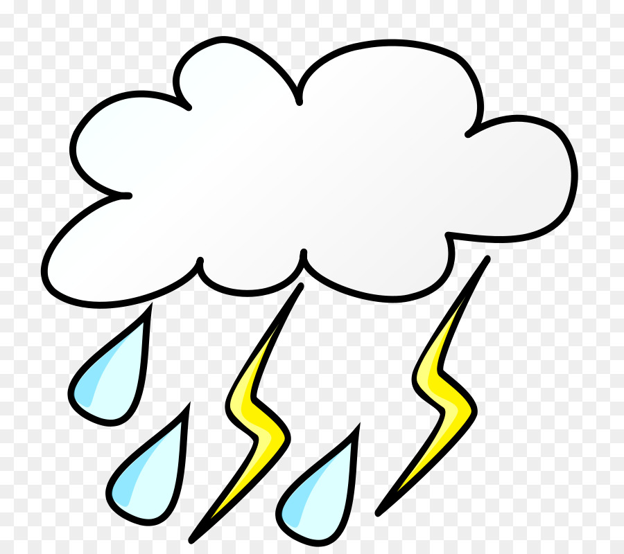 900x800 Weather Storm Cloud Clip Art