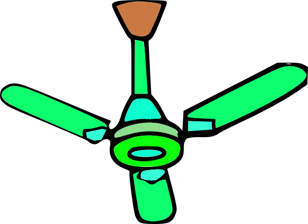 600x436 Cartoon Fan Clipart