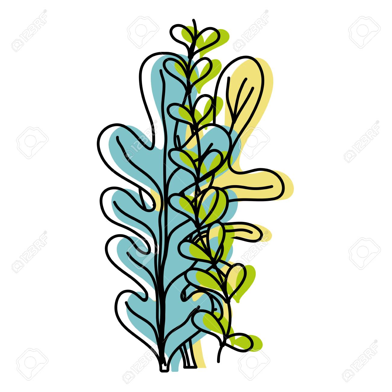 1300x1300 Seaweed Clipart Marine Plant