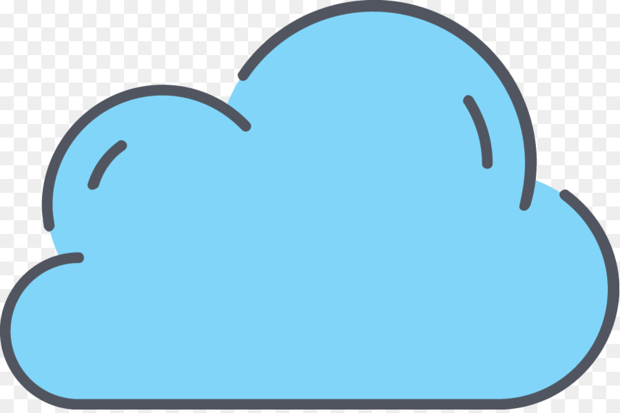900x600 Cloud Drawing Clip Art