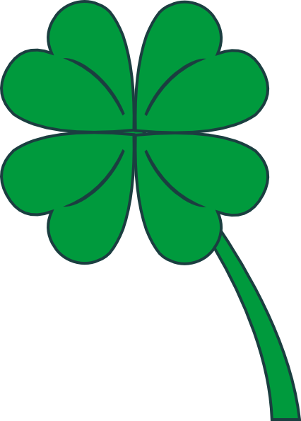 426x595 Four Leaf Clover Clipart Clip Art Pin Tattoos