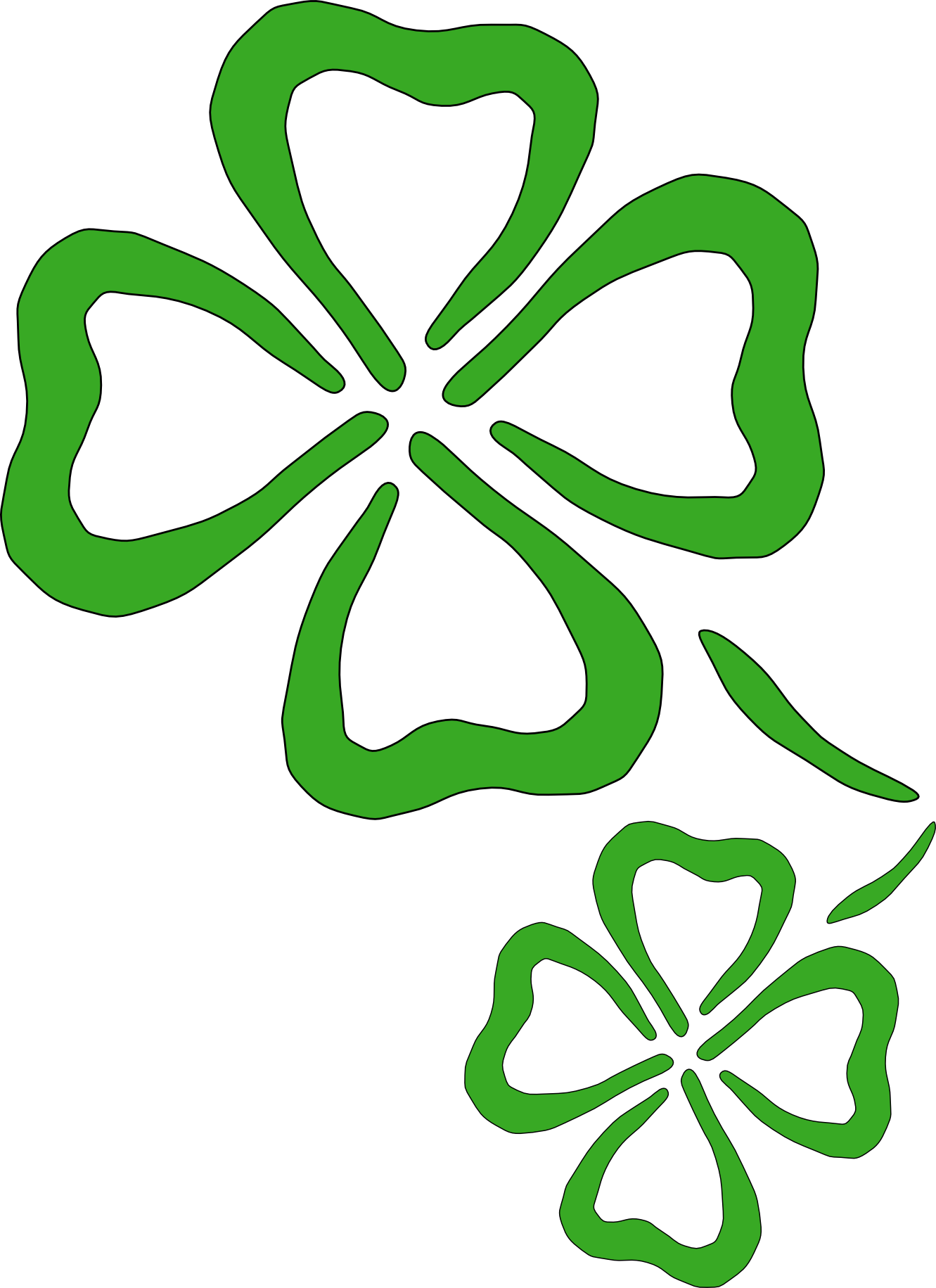 1331x1831 Irish Clover Clip Art 8241498