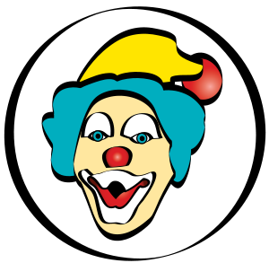 300x293 Clown Face