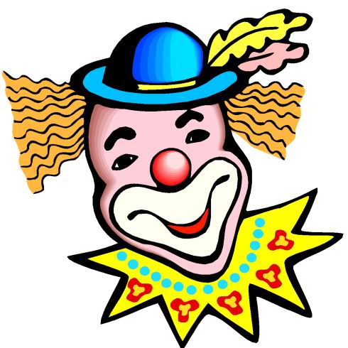 490x490 Clown Face Clip Art
