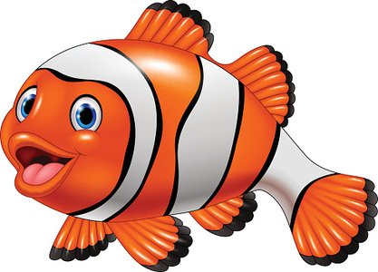 417x300 Clownfish Clipart Fish Body