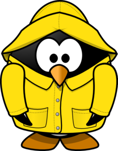234x300 Club Penguin Rain Coat Clip Art