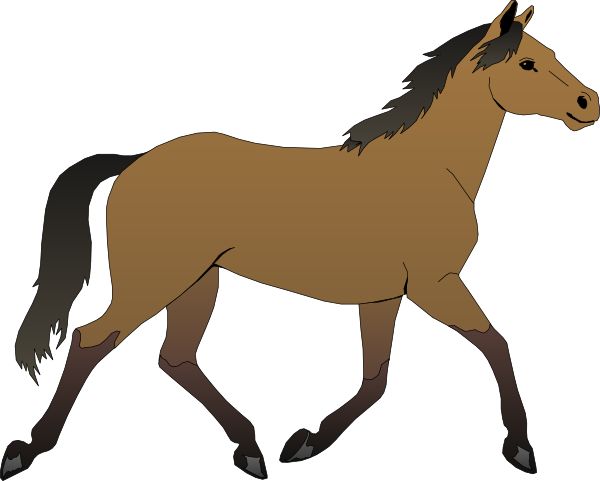 Clydesdale Horse Clipart