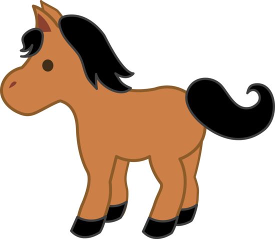 550x478 Pony Clipart Cute Animal