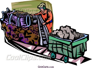 300x222 Coal Industry Vector Clip Art