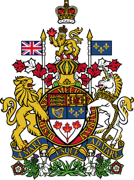 444x596 Coat Of Arms Of Canada Clip Art Free Vector 4vector