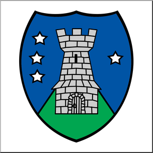 304x304 Clip Art Heraldry Tower Coat Of Arms Color I Abcteach