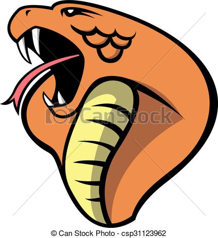 431x470 Cobra Illustration Design Clip Art Vector