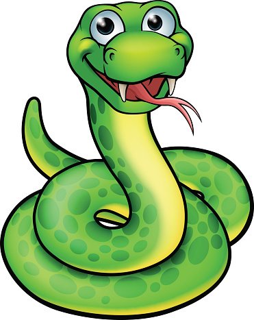 371x467 Snake Cartoon Character Premium Clipart