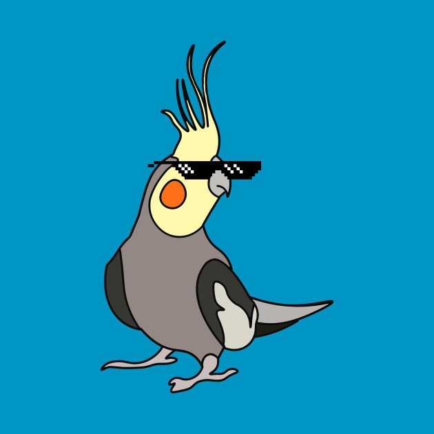 630x630 Cockatiel Thug Life Meme Funny