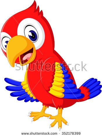350x470 Cockatoo Clipart Cartoon 3173423