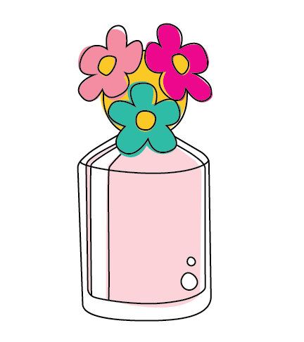 432x487 Perfume Clipart, Doodle Clipart, Valentine Clipart, Beauty Clipart