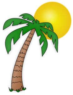 235x304 Palm Tree Clipart Image