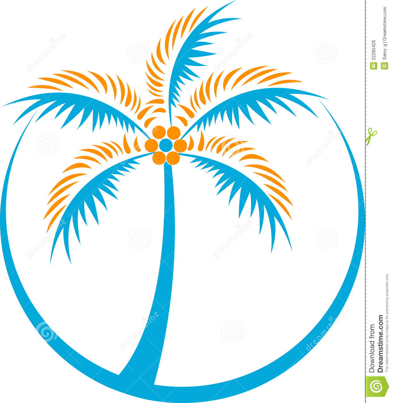 1266x1300 Single Clipart Coconut Tree'09243