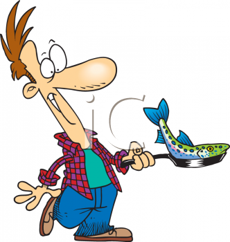 332x350 Clip Art Eating Fish Clipart Clipartxtras