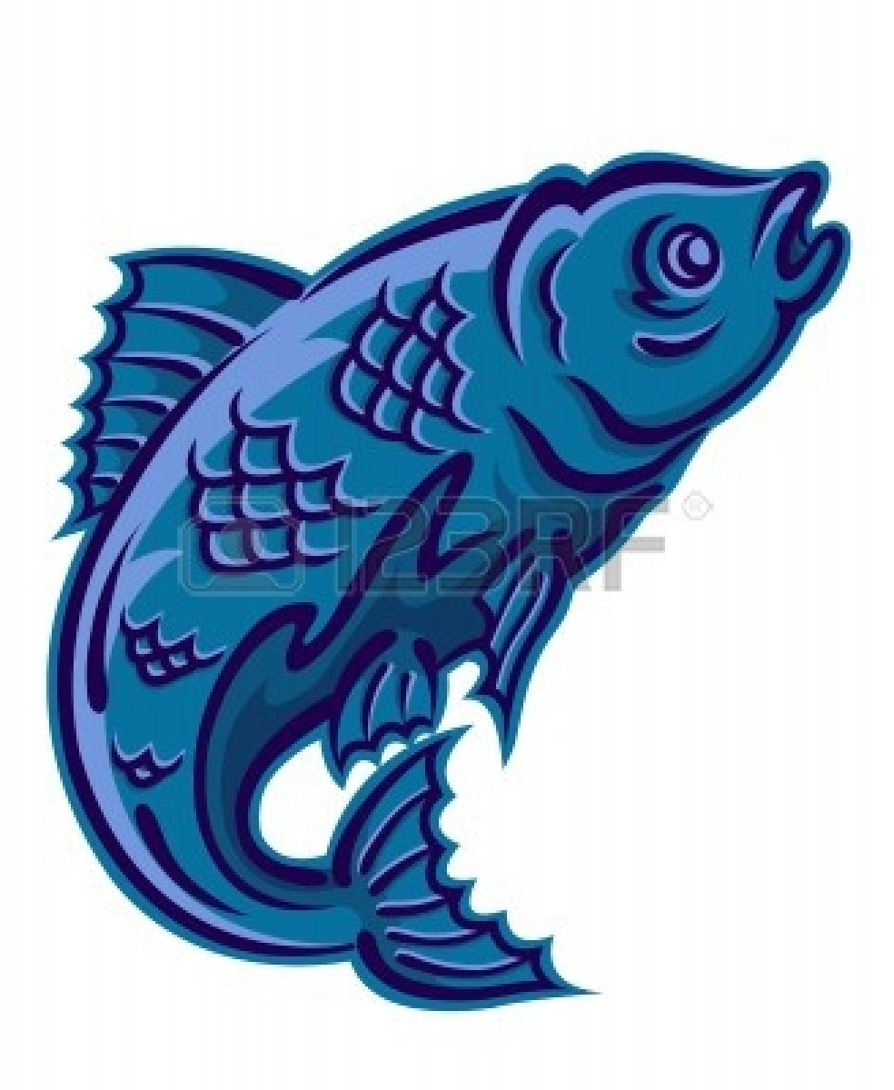 984x1200 Jumping Fish Clip Art