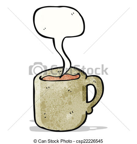 449x470 Hot Mug Of Coffee Cartoon Eps Vector