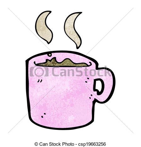 449x470 Cartoon Mug Of Coffee Clipart Vector