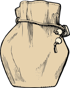 237x299 Leather Pouch Clip Art